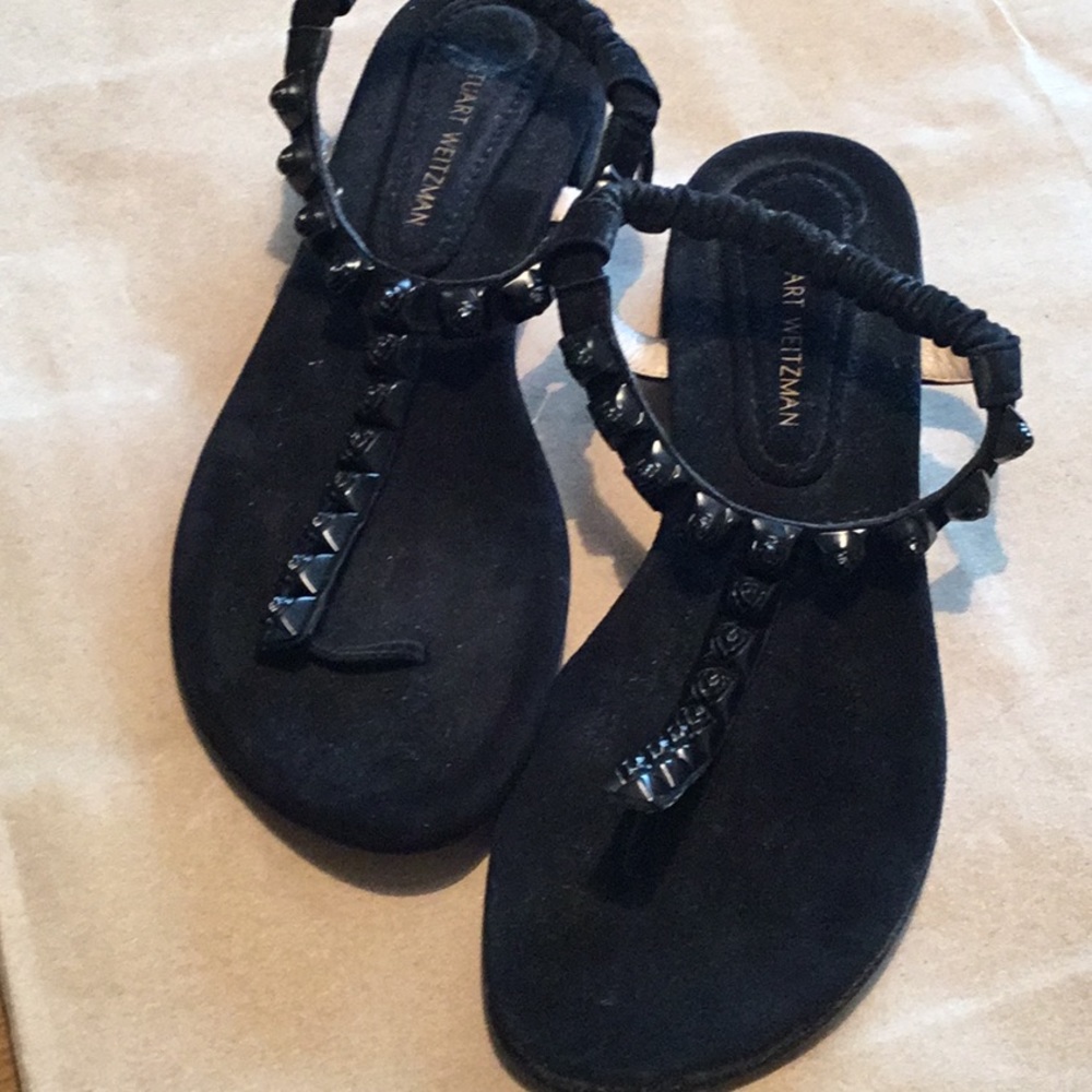 Stuart Weitzman flat thong sandal
